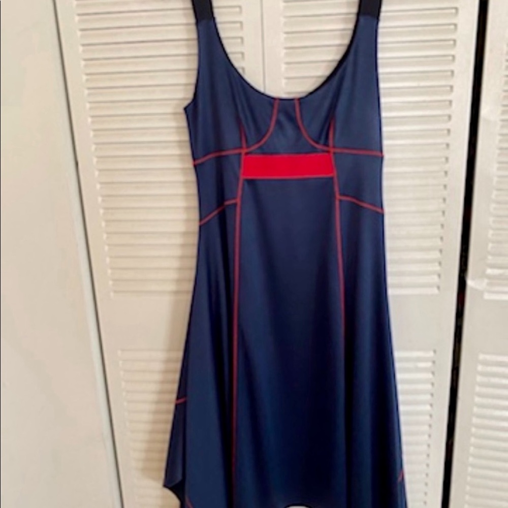 NWT!! $850 Max Mara Sportsmax Jersey dress in Navy blue